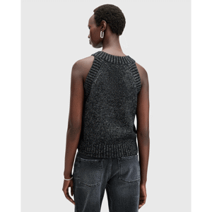 AllSaints Sabrina Metallic Relaxed Fit Tank Top